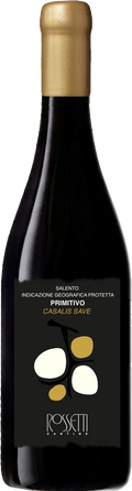 Bottiglia Primitivo Casalis Save - Salento IGP
